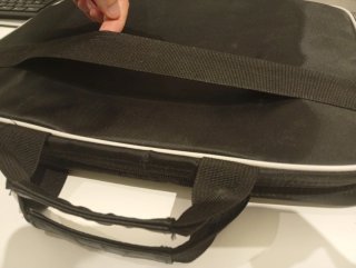 Maletín portátil Vespa 16 pulgadas negro