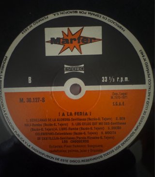 Vinilo Los Choqueros - Sevillanas y Rumbas
