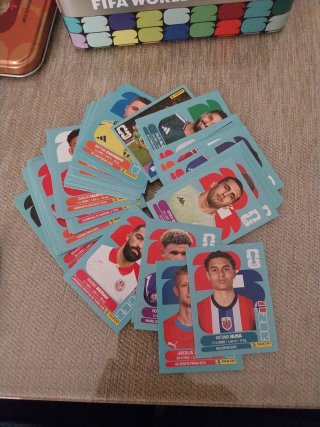 Lote 80 cromos FIFA World Cup 2026