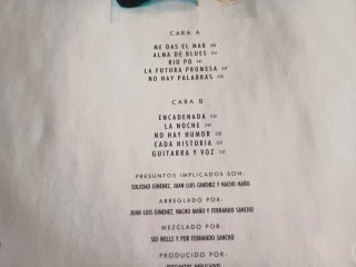 Presuntos Implicados - Alma de Blues, Vinilo 1989