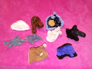 Lotto abbigliamento accessori Lil Bratz