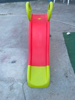 Tobogán Smoby Verde y Rojo