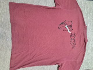 Camiseta Pull&Bear Roja Talla M