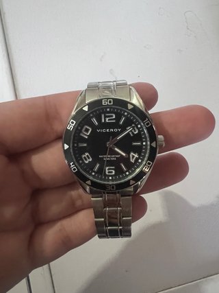 Reloj Viceroy Hombre Acero Negro y Plateado