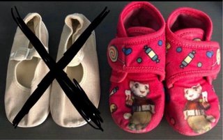 Lote 5 zapatos niña talla 25