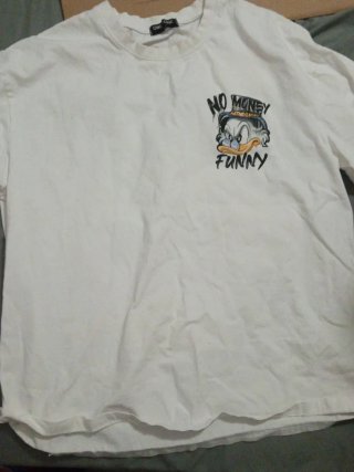 Camiseta Pato Donald No Money No Funny