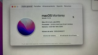 iMac Sobremesa Apple Plata