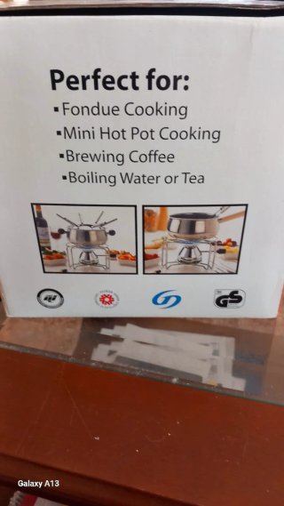 Quemador de gas para fondue Hotery