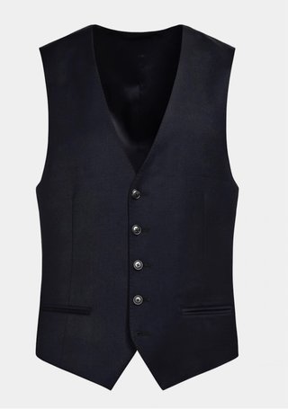 Chaleco Suitsupply Hombre Navy Nuevo sin Estrenar