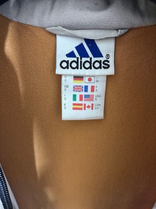 Giacca Adidas tecnica grigia taglia S unisex