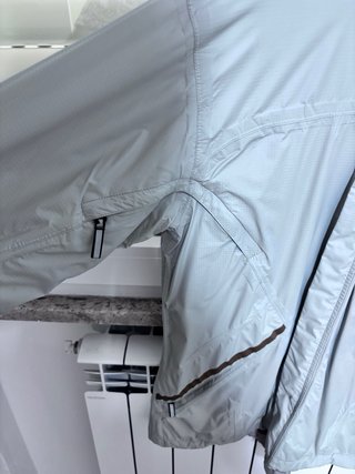 Giacca Adidas tecnica grigia taglia S unisex