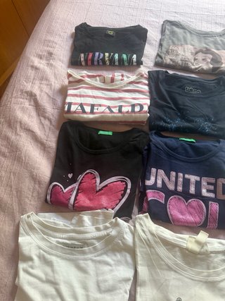 Lote 12 Camisetas Talla Única