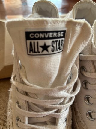 Converse platform bianche tg 39