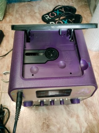 Karaoke Hannah Montana con cables y disco