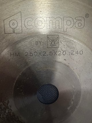 Sierra Ingletadora Compa 250 S1
