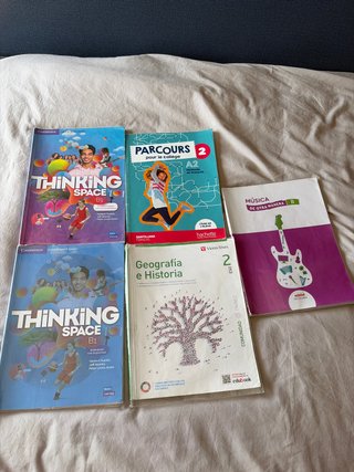Libros de texto 2º ESO
