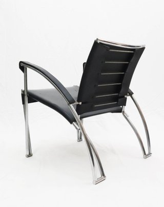 Sillones OKEN Cuero Negro