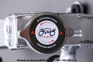 Radiadores Racing BETA RS 390 / 400 / 500 2013 16