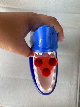 Pistola Nerf Tiburón Azul