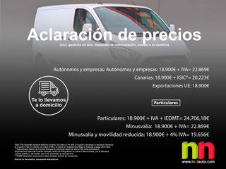 Ford Transit Custom L2H1 Fg 340 L2H1 2.0 EcoBlue 130cv +NAVI 2.0 EcoBlue 130cv