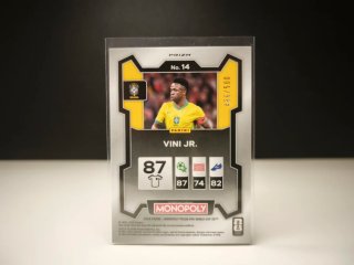 Panini Prizm Gold /500 Vini Jr. Brasil mundial 26