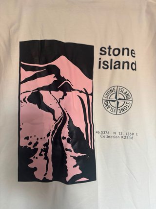 Camiseta Stone Island Blanca