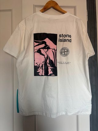 Camiseta Stone Island Blanca