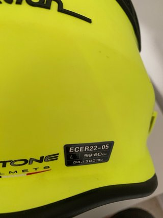 Casco Moto ASTONE Elektron Amarillo Neón