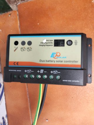 Regulador solar Duo battery EPsolar