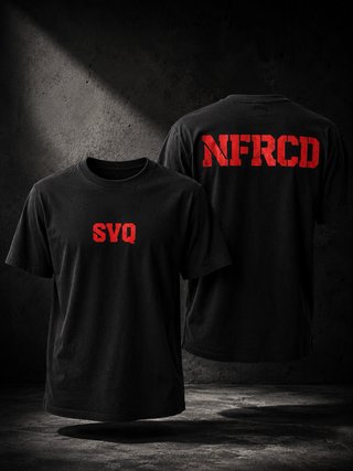 Camiseta Sevilla Enfurecida Negra Roja