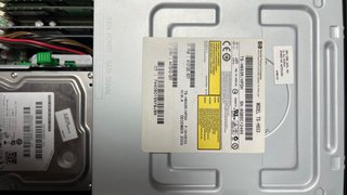 Ordenador HP sobremesa Plata/Negro