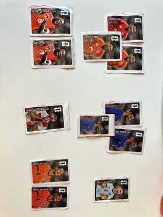 Cromos Mundial 2026 - Varios Jugadores