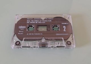 Cassette Michael Jackson Heal the World Tailandia