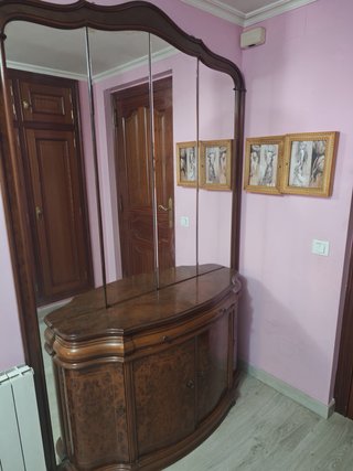 Mueble de entrada de madera