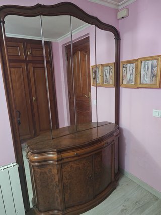 Mueble de entrada de madera