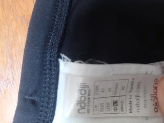 Costume da bagno uomo Nabaiji nero