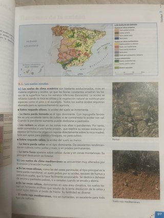 Geografía, 2 Bachillerato