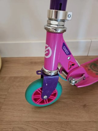 Patinete infantil rosa y morado