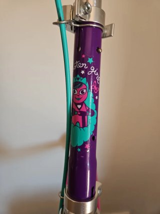 Patinete infantil rosa y morado