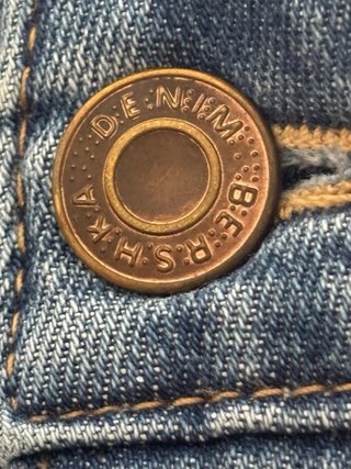 Vaqueros cortos Bershka azules