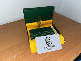 Tarjetero Goyard Verde