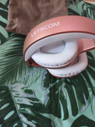 LETSCOM H10 Auriculares Bluetooth Inalámbricos Oro