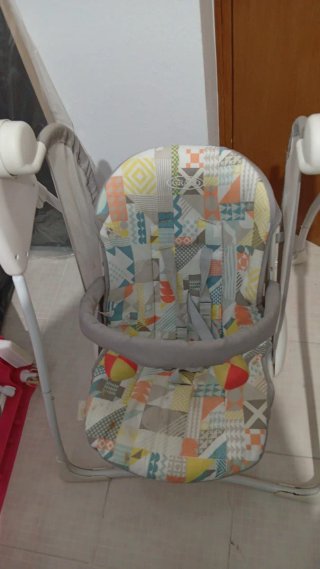 Columpio para bebé con estampado
