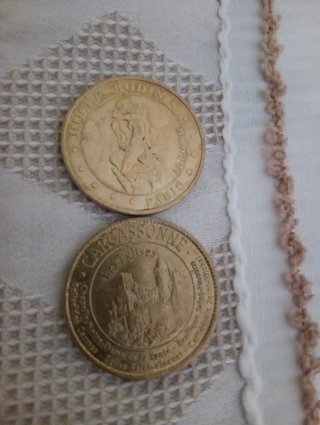 2 Monedas Coleccionables Antiguas