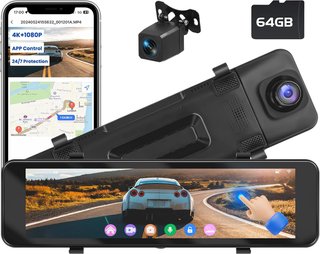 Hikity Espejo Retrovisor Inteligente 10.8