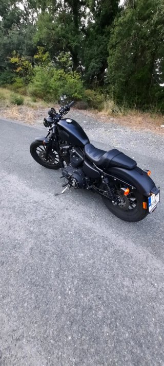 Harley Davidson XL 883 Iron Negra
