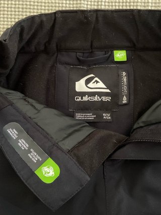 Pantalón Esquí Quiksilver Negro