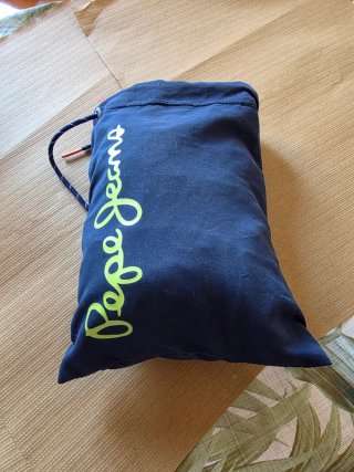 Bañador Pepe Jeans Azul con Detalles Verdes