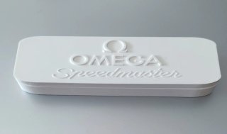 Caja para reloj con logo Omega