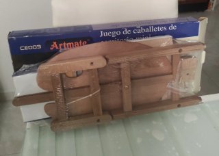 Juego Caballetes Escritorio Mini Artmate